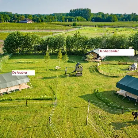 Glamping Hoeve Klein Haneveld Luxusní stan Sint-Oedenrode
