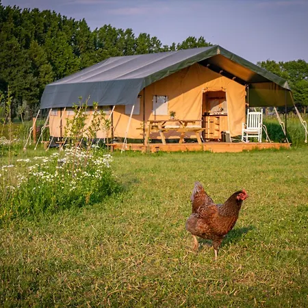 Glamping Hoeve Klein Haneveld Luxusní stan *